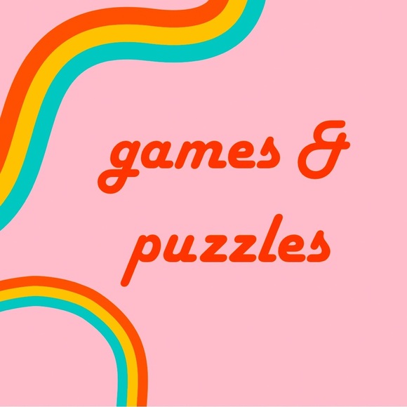 Gently used games and high quality puzzles